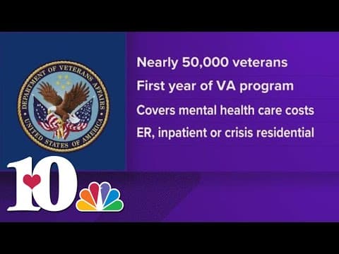 Nearly 50,000 veterans receive free suicide prevention care — a first in the VA program