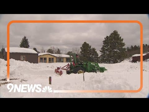 Gilpin County Residents Still Digging Out After Thursday's snowstorm
