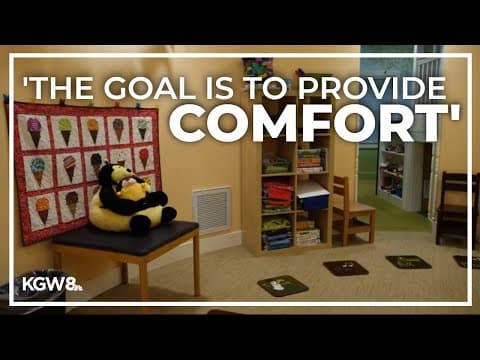 The Dougy Center gifts grieving children stuffed animals from KGW Great Toy Drive