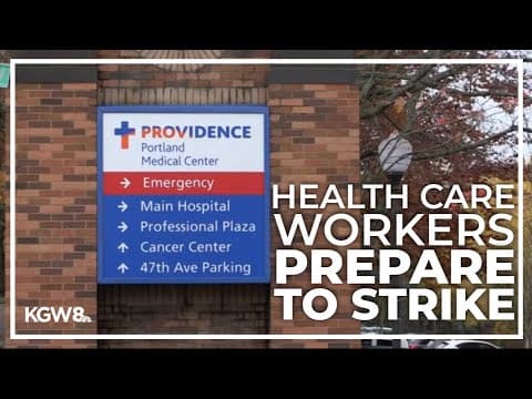 Nearly 5,000 health care workers at 14 Providence facilities to strike Jan. 10