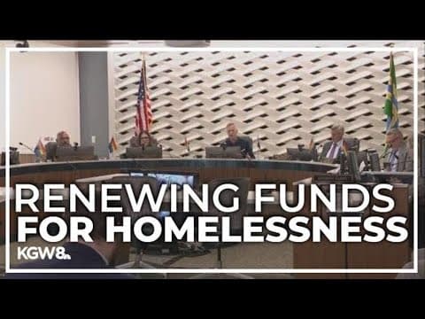Portland debates renewing homeless funding contract