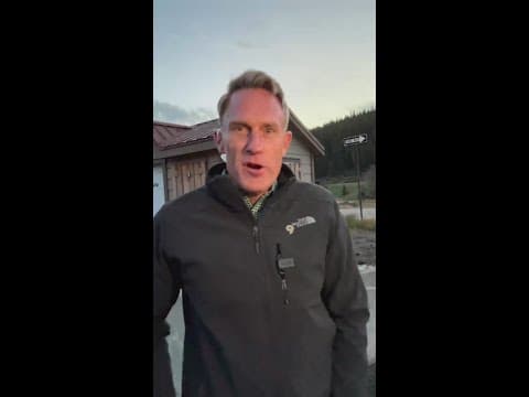 Freezing temperatures on Vail Pass