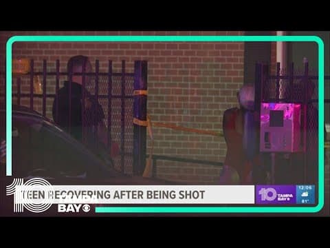 14-year-old recovering after shooting in Tampa