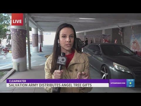 Salvation Army distributes Angel Tree gifts