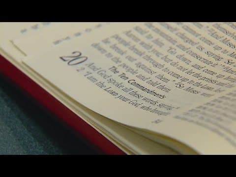 Bill discussed to display '10 Commandments' in Louisiana classrooms