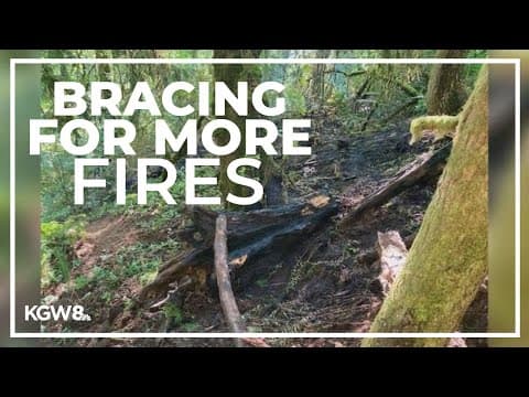 Firefighters are preparing for more fires in Oregon due to dry and hot conditions