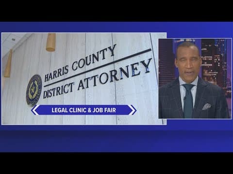 Free legal clinic hosted by Harris County DA