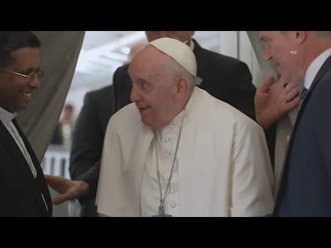 Pope has peaceful Thursday night amid double pneumonia battle, Vatican says