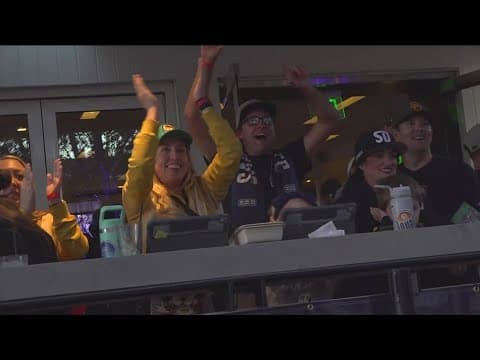 San Diego FC fans celebrate MLS team's first win