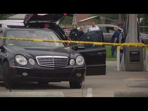Pendleton police officer shot at Anderson gas station