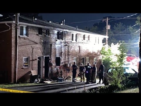 Man dead, woman injured in Franklin Twp. apartment fire