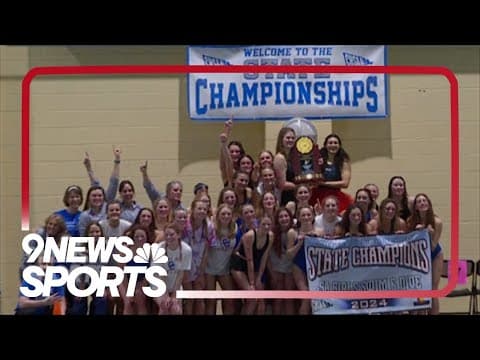 Girls swimming state championship highlights
