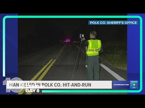 Hit-and-run crash kills Alabama man in Lakeland