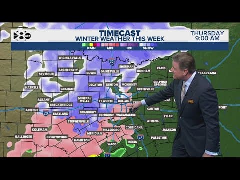 DFW Weather: How much snow, sleet and freezing rain will North Texas get?
