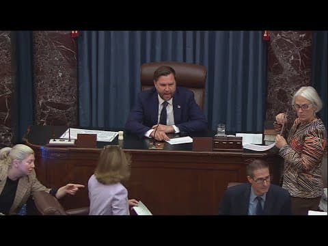 House Republicans race toward a final vote on President Trump's tax bill