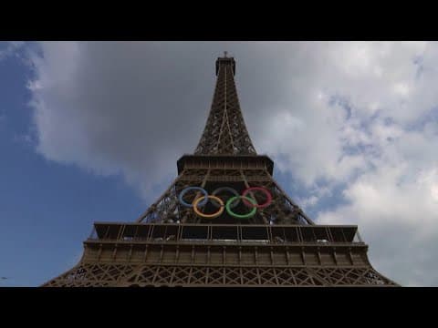 Countdown to the summer Olympic Games in Paris