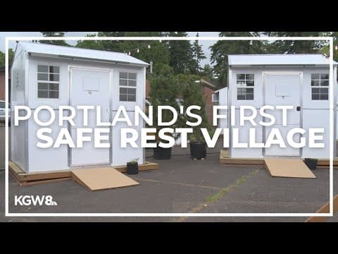 Worries about Portland’s first Safe Rest Village have not been borne out, new neighbors say