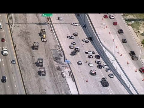 Man arrested after chaotic stabbing, theft and multi-vehicle crash