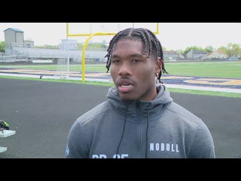 Decatur Central football player at NFL Draft | Good News with Dave Calabro