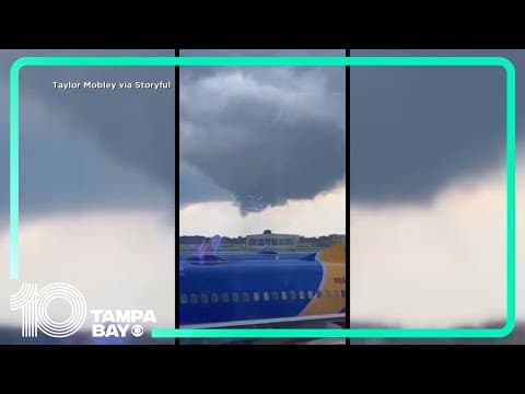 Tornado forms near Chicago's O'Hare International Airport