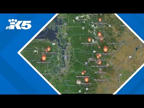 12 new fires ignite in Cascades from weekend lightning