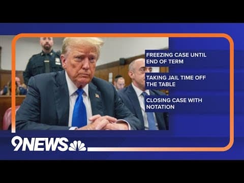 Prosecutors suggest ideas for halting Trump’s hush money case while upholding his conviction