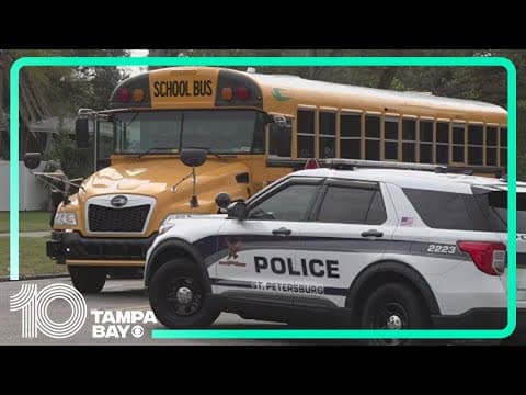 13-year-old girl shoots self on school bus in St. Pete, police say