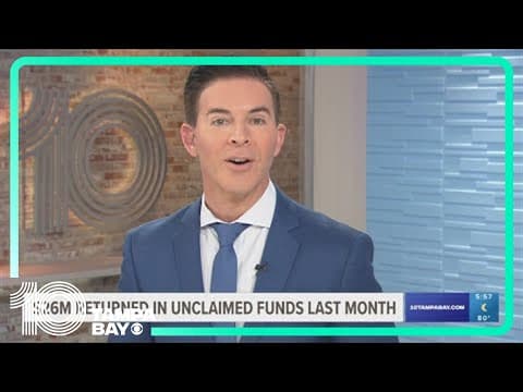 Florida returned more than $26M in unclaimed property to residents in June