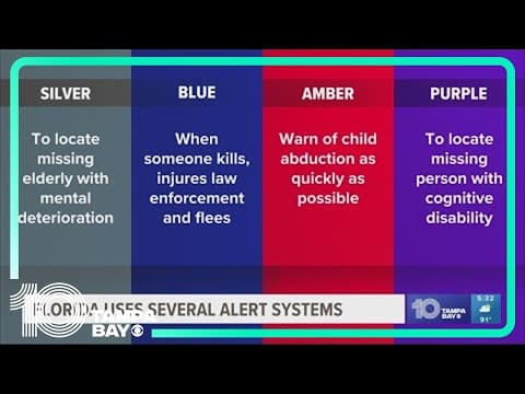 Florida celebrates 1 year anniversary of Purple Alert