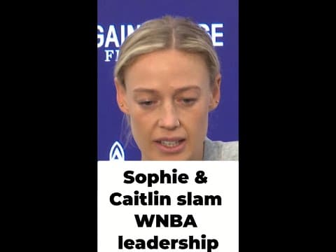 Fever's Sophie Cunningham and Caitlin Clark share candid remarks about WNBA leadership