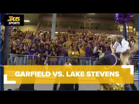 HS FOOTBALL:  GARFIELD VS. LAKE STEVENS