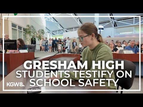 Gresham High students testified at school board meeting regarding uptick in violence