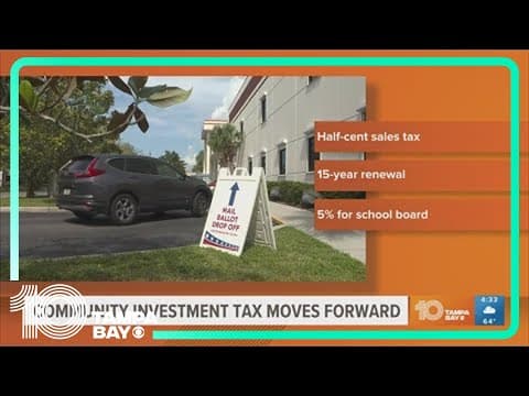 Hillsborough community investment tax moves forward
