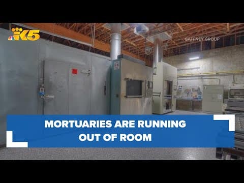 Mortuaries in Washington are running out of room. Here's why