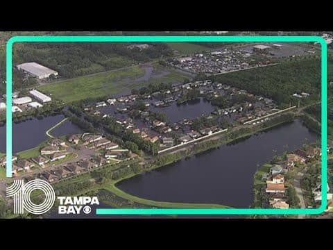 Sarasota County flooding after Hurricane Debby