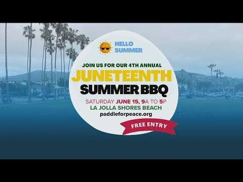 What to expect at the Juneteenth BBQ on La Jolla Shores this Saturday