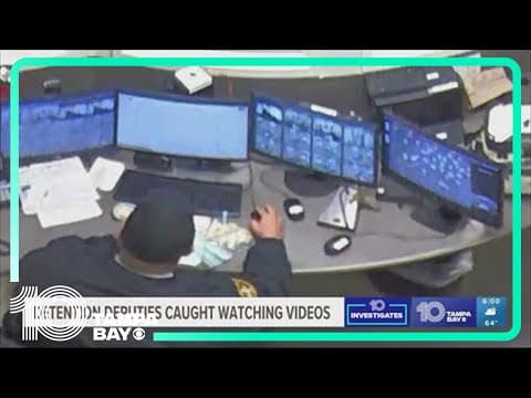 More Pinellas County detention deputies caught streaming videos on the job