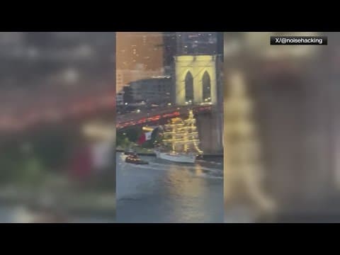 "Turbulent waters" may have led to deadly Brooklyn Bridge ship crash