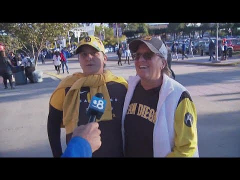 San Diego Padres fans home and away rally as team falls to Mets in Game 2, Wildcard Series tied 1-1