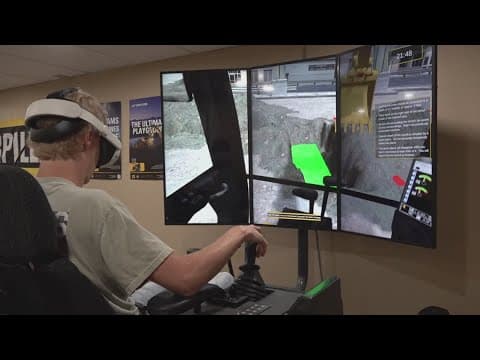 Anderson County school receives $50,000 grant for excavator simulators
