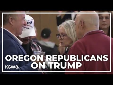 Oregon Republicans react to presidential election results