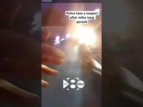 White Settlement Police release body and dash cam footage of officers pursuing a suspect.