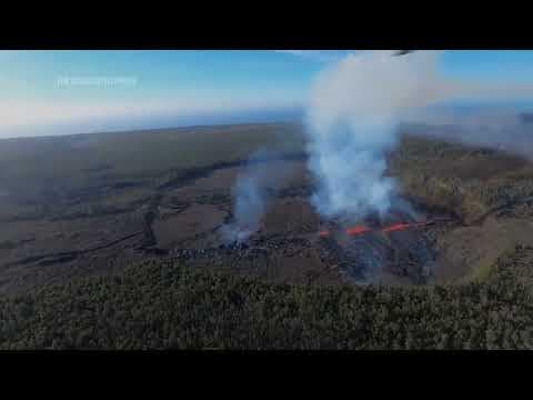 Hawaii's Kilauea volcano erupts again
