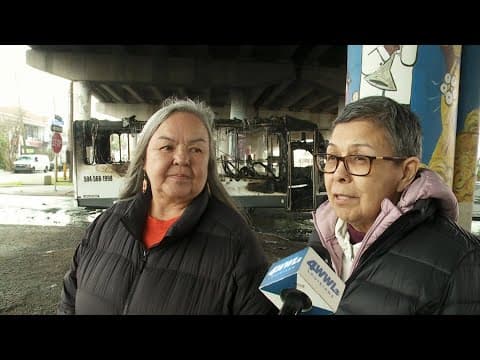 Tourists talk about New Orleans tour bus fire near Tremé