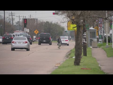 What's being done to curb pedestrian deaths in Houston?
