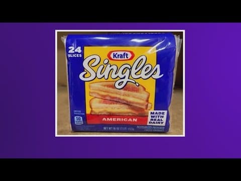Kraft recalls American cheese packages for potential choking risk