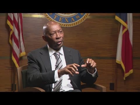 Houston Mayor John Whitmire announces death of former mayor, current U.S. Rep. Sylvester Turner