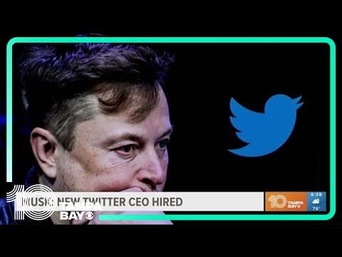 Elon Musk announced new CEO for Twitter