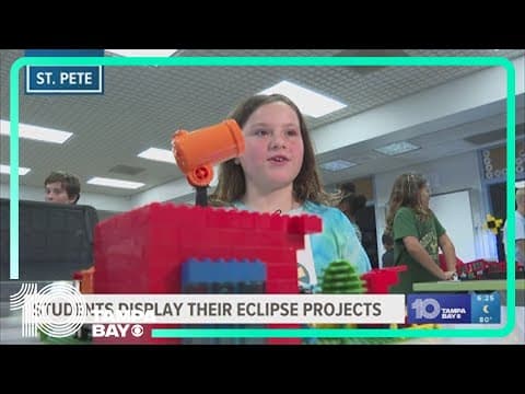 Students in St. Pete display solar eclipse projects in gallery walk
