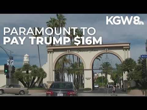 Paramount pays $16M in CBS Trump lawsuit
